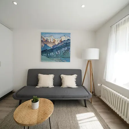 Bijou With Ambiance Near Lägenhet Faulensee